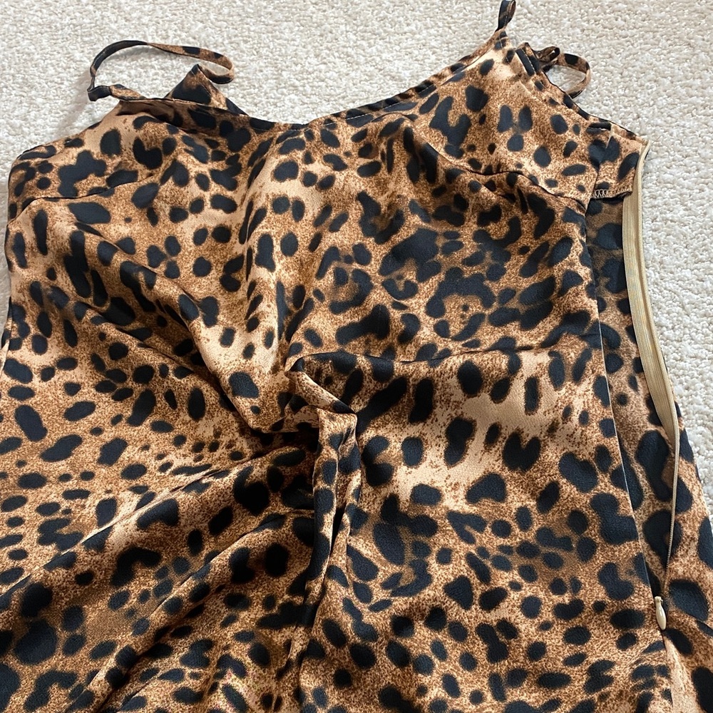 Nasty Gal Brown Leopard Mini Dress - Picture 10 of 10